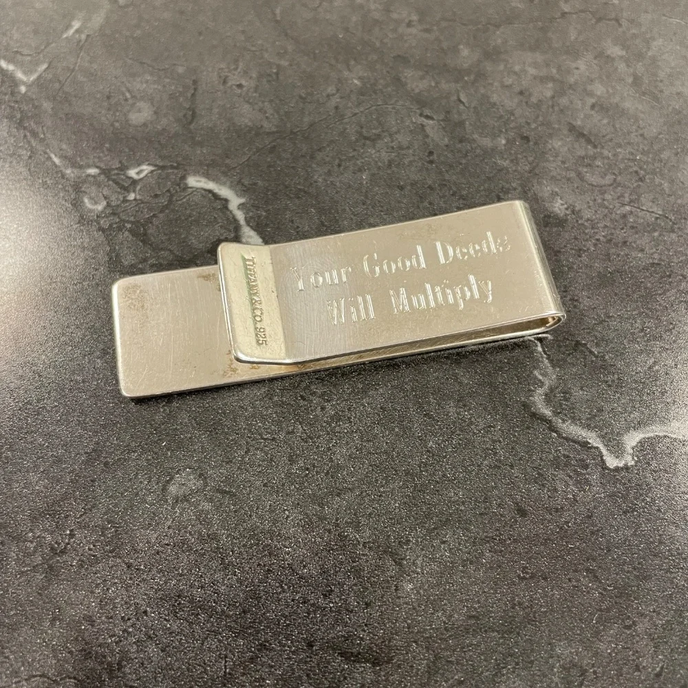 Tiffany & Co. Engraved Money Clip